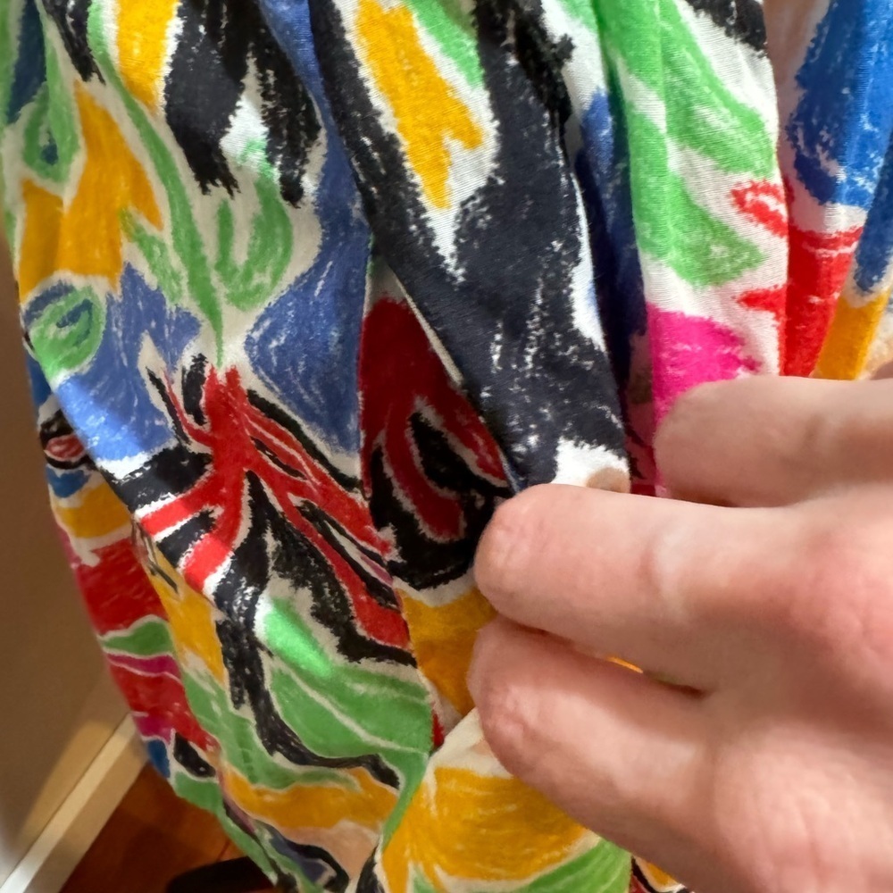 Multicolor Halter Neck Dress - Picture 3 of 10